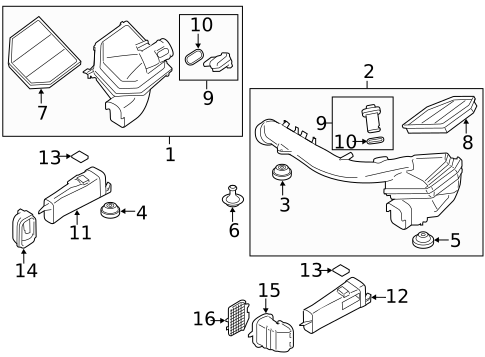 Air Intake for 2018 BMW M3 #0