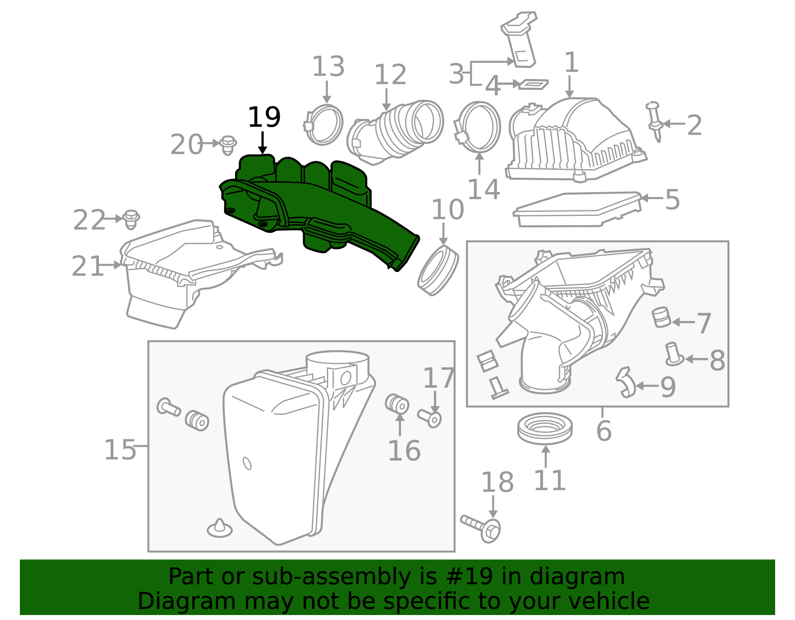 2016-2025 Honda Engine Air Intake Hose 17243-RLV-A10 | OEM Parts Online