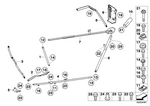 51617239861 - : Pull Rod Left for BMW Image