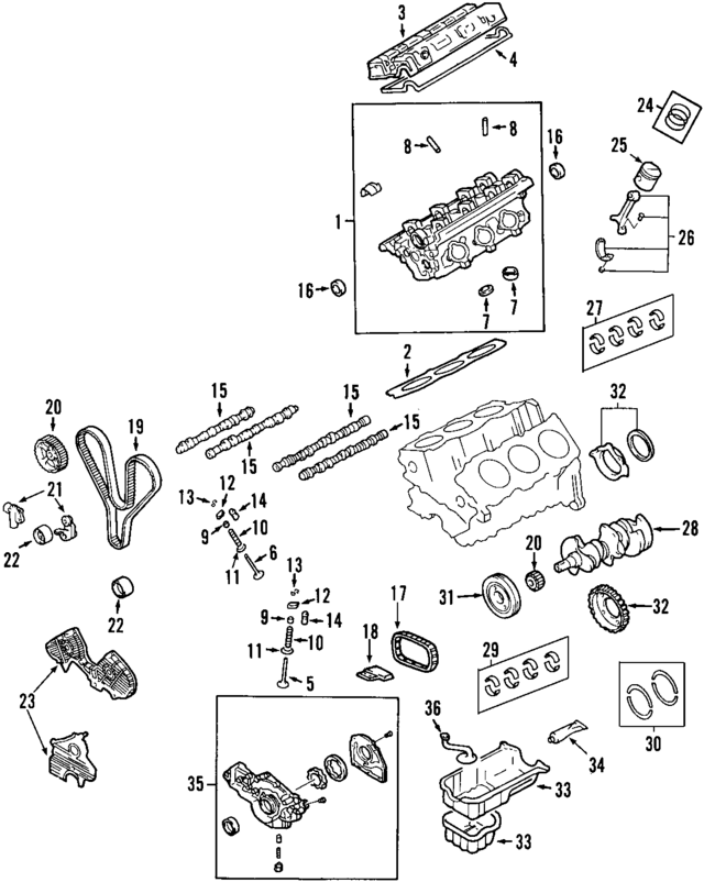 2611335500 - Engine: Driven Gear for Hyundai Image