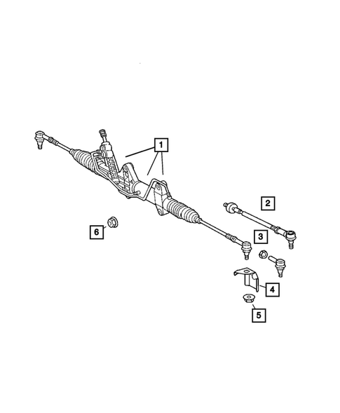 Steering Gear for 2003 Dodge Sprinter 3500 #0