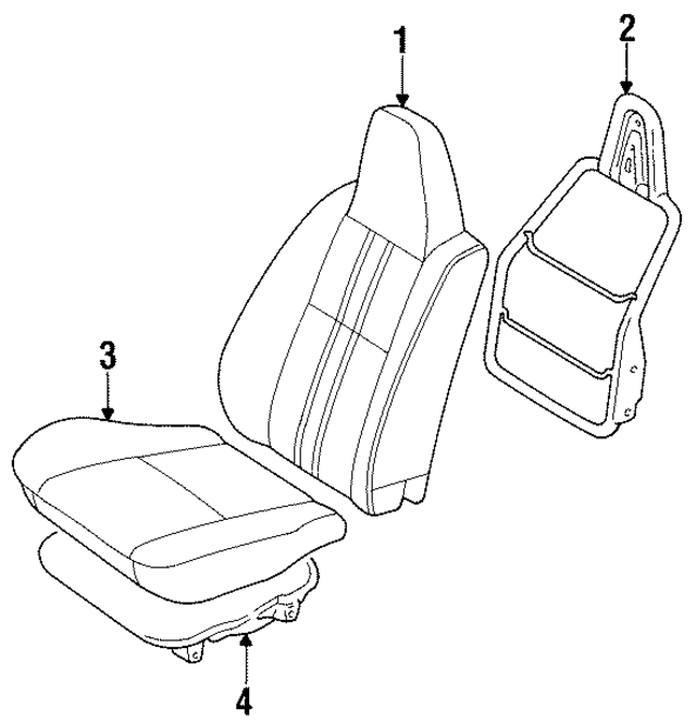 7151816210B1 - : Seat Cover for Toyota Image
