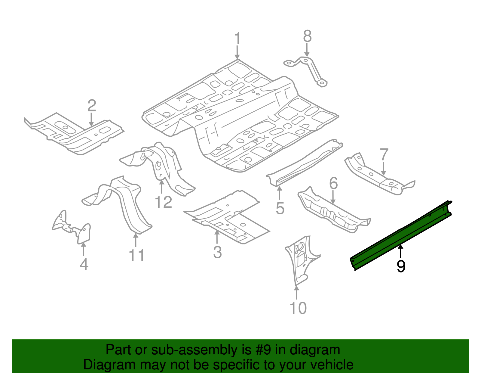 20142018 Subaru Forester 20142018 Subaru Forester Side Sill