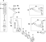 4813135571 - Suspension: Coil Spring for Toyota Image