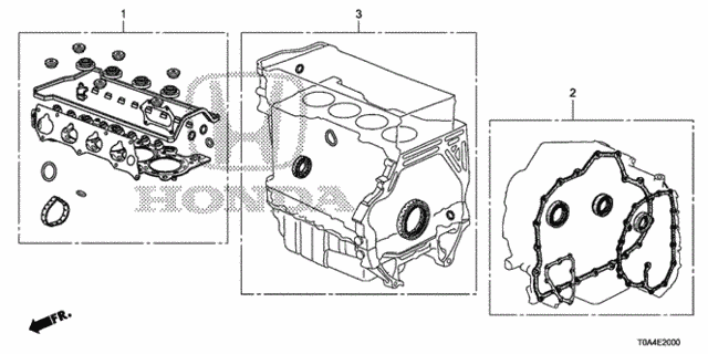 Gasket Kit (-'14) for 2013 Honda CR-V #0