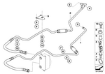 17227519261 - : Transmission Oil Cooler Line, Flow for BMW Image