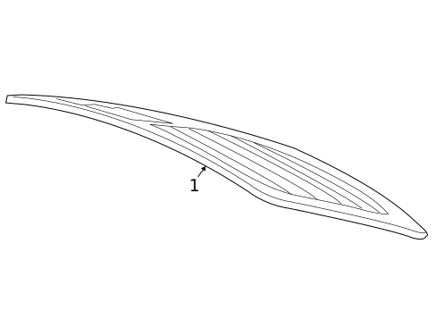 Glass & Hardware - Back for 2005 Volkswagen Phaeton #0