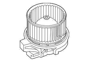 64119490192 - HVAC: Blower Motor for BMW: Alpina XB7, X5, X6, X7, XM Image