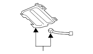 64119460554 - HVAC: Lower Cover for BMW: X5, X6, X7, XM Image
