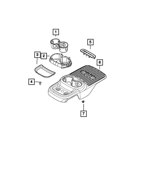 Consoles for 2024 Dodge Durango #4