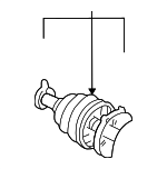 4411877E03 - Suspension: Outer Boot for Suzuki Image