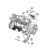 6502874 - NVG Manual Transaxle 5 Speed: Hex Head Bolt for Mopar Image