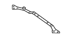 51757262626 - Body: Under Cover Rear Bracket for BMW: 228i, 228i xDrive, 230i, 230i xDrive, 320i, 320i xDrive, 328d, 328d xDrive, 328i, 328i xDrive, 330e, 330i, 330i xDrive, 335i, 335i xDrive, 340i, 340i xDrive, 428i, 428i Gran Coupe, 428i xDrive, 430i, 430i Gran Coupe, 430i xDrive, 435i, 435i Gran Coupe, 435i xDrive, 440i, 440i Gran Coupe, 440i xDrive, ActiveHybrid 3, M235i, M235i xDrive, M240i, M240i xDrive Image