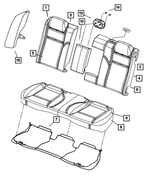 5139651AA - Interior Trim: Seat Back Foam for Mopar Image