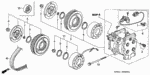 38773PJ7003 - Body/Air Conditioning: CLIP, WIRE HARNESS for Honda Image image