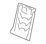 88948642 - Body: Seat Back Panel for Buick: Century, Regal Image