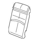 12456987 - Body: Seat Back Pad for Buick: Regal Image