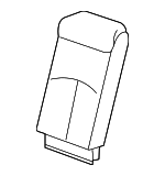 88898786 - Body: Seat Back Cover for Buick: Regal Image