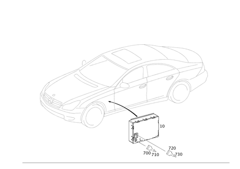 Central Gateway/System Diagnosis for 2006 Mercedes-Benz CLS500 #0