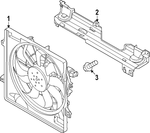 Cooling Fan for 2025 Hyundai Santa Fe #0