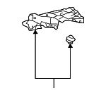 6430550150 - : 2018-2024 Lexus - Pkg Tray Support for Lexus: LS500, LS500h Image