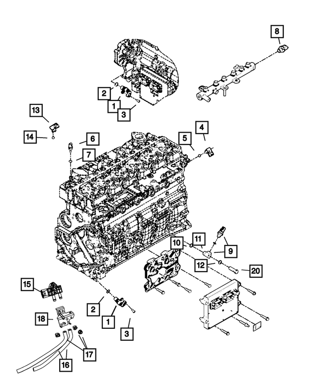 68024537AA - Electrical: O Ring for Mopar Image image