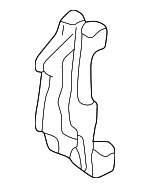XW4Z2B511AA - Brakes: Caliper Support for Ford Image