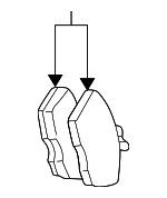 4W4Z2200AA - Brakes: Brake Pads for Ford Image