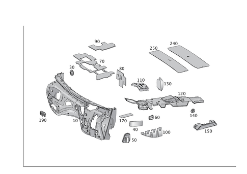 Damping in Passenger Compartment for 2016 Mercedes-Benz GL350 #0