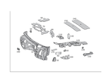 1666826600 - Trim: Dampening, Firewall for Mercedes-Benz: GL350, GL450, GL550, GL63 AMG, GLE300d, GLE350, GLE400, GLE43 AMG, GLE450 AMG, GLE550e, GLE63 AMG, GLE63 AMG S, GLS350d, GLS450, GLS550, GLS63 AMG, ML250, ML350, ML400, ML550, ML63 AMG Image