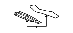 22847944 - Body: Powertrain Skid Plate Bracket for GM Image