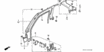 84151SK7A01ZA - : Garnish Assembly, L Front Pillar *NH180L* (Shimmer Gray) for Acura Image