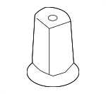 8T0827310A - Body: Lower Panel Nut for Audi Image