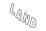LR058119 - : Nameplate for Land-Rover Image