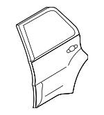 ZZCA72010 - Body: Door Shell for Mazda: Tribute Image