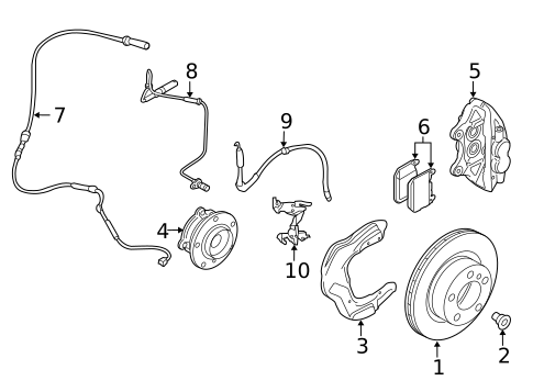 Front Brakes for 2020 BMW M4 #0
