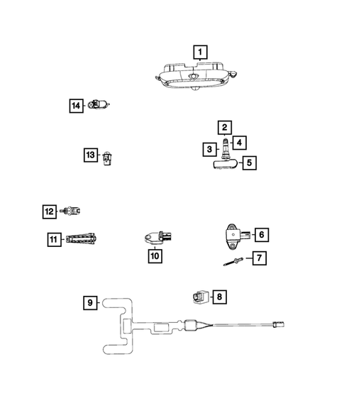 Sensors for 2016 Jeep Patriot #1