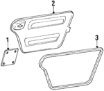 8941982420 - Body: Trim Cover for Isuzu Image