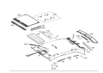 2126906550 - Trim and Lining: Trim, Roof for Mercedes-Benz Image