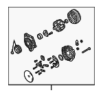 23100CR910 - : Alternator for Infiniti Image