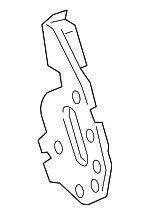 8621147080 - Body: Display Unit Mount Bracket for Toyota: Prius V Image