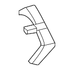 2966823100 - Body: Rail Reinforced Baffle Plate for Mercedes-Benz Image