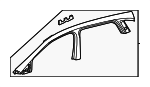 2966302001 - : Roof Rail for Mercedes-Benz Image