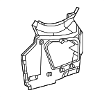 19069072009F08 - Body: Side Trim Panel for Mercedes-Benz Image