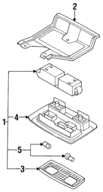 2643085E13 - : Console Assembly for Nissan: Maxima Image