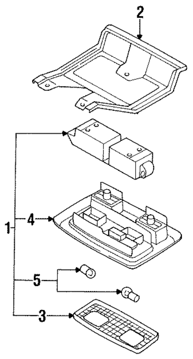 2643085E10 - : Console Assembly for Nissan Image