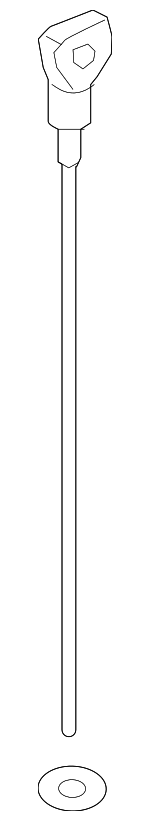 266112S100 - Engine: Dipstick for Hyundai: Santa Cruz, Santa Fe, Sonata, Tucson Image