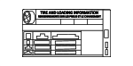 4266106B40 - : Tire Information Label for Toyota Image