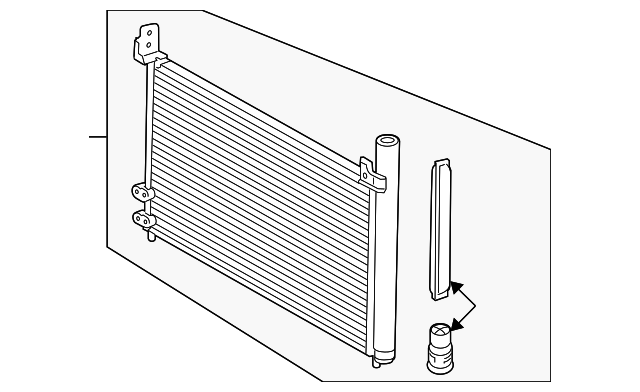 8846047150 - Condenser 2010-2015 Toyota | Longo Toyota Parts
