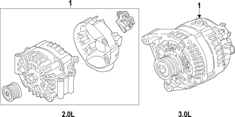 Alternator for 2018 BMW 440i xDrive #0